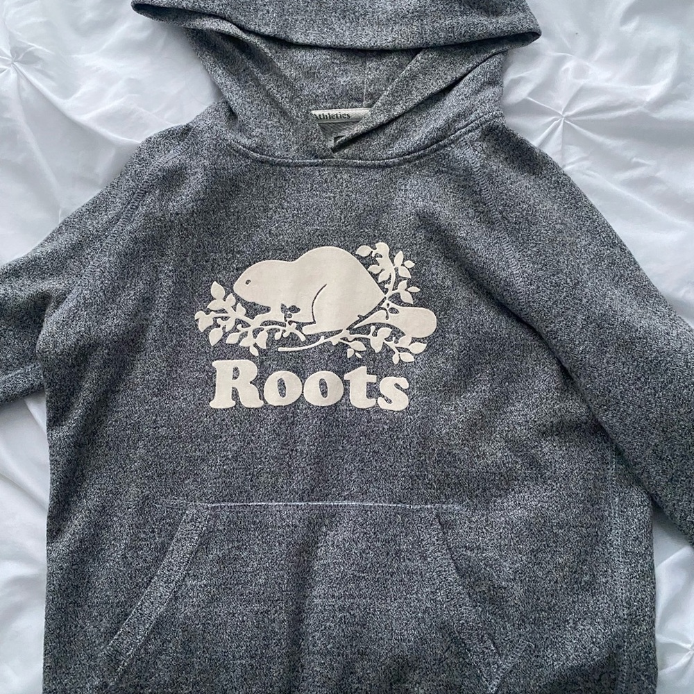 Roots original salt and pepper hoodie